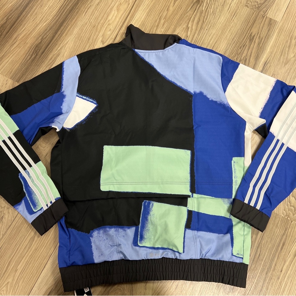 adidas Cycling THE TRACKSTAND GRAPHIC CYCLING JACKET Mens XL HT3669 $140 NWT - Picture 6 of 6
